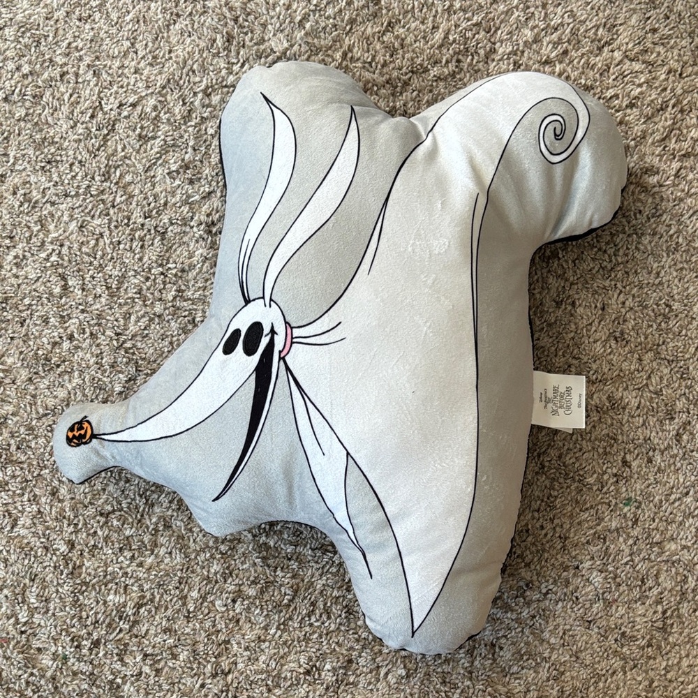 Nightmare Before Christmas Zero Plush Pillow Disney
